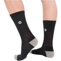 Mens 3 Pack Icon 1/2 Terry Crew Socks